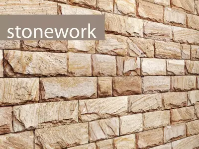 Stone slate 3D 3D model