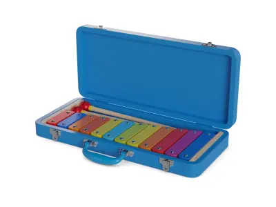 Cars and action games Musical Instrument Set 3D model