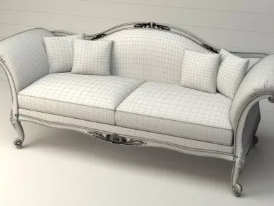 Classic Sofa 3D model