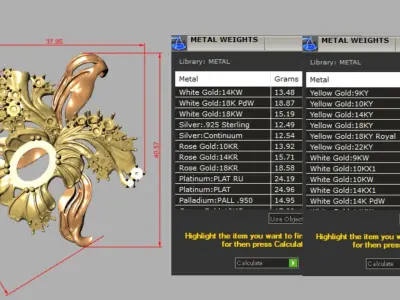 Brooch Flower 3D print model