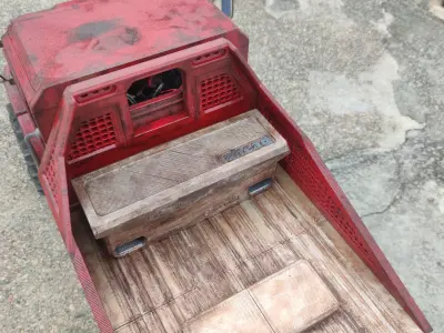 Crawler C23 Flatbed 1-10 RC body attachment 3D print model