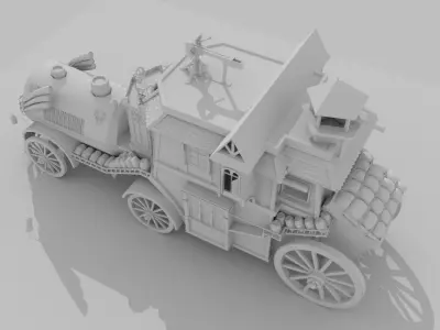 chariot 3D  3D model