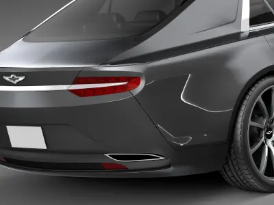 Aston Martin Lagonda 2016 3D model