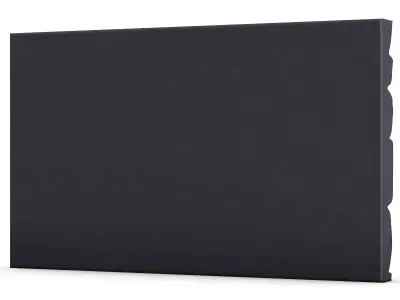Primitive Rock Wall Segment 3D model