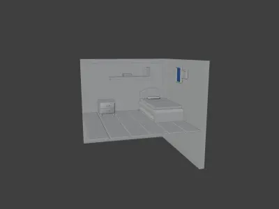 Little Room Free low-poly 3D model