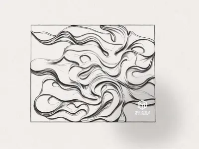 modern panel wall decor set wall relief mural CNC 95 3D model