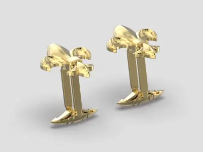 Cufflinks CF L 001 B1 3D print model