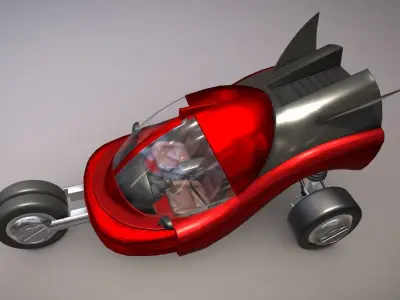Super Car 3D model by gohean333