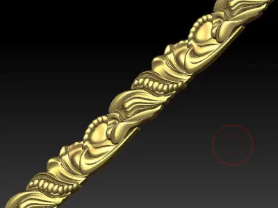 Classic inlaid interior model decorated with  CNC model 3D model 3D model