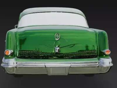 Buick Special 2 Door Sedan 1957 3D model 3D print 3D print model