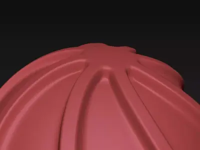 Red Ornament 3D print model