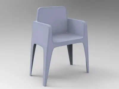Liko Chair Low-poly 3D model