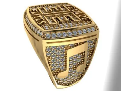 Ring Championship 3D print model