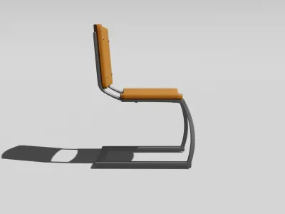 Modern Chair Low-poly 3D model buy