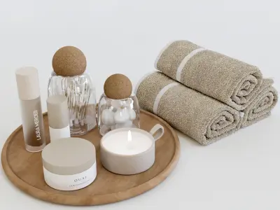 Bathroom Accessories-H04 3D model