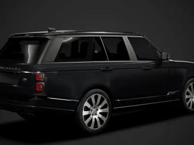 Range Rover Sentinel L405 2020 3D model