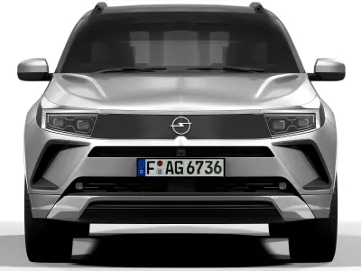 opel grandland 3D model