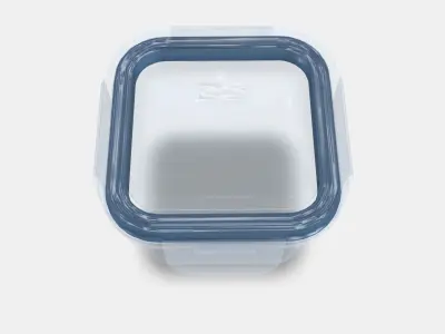 IKEA 365 Food container with lid Low-poly 3D model