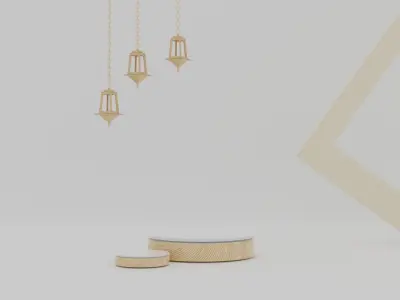 Product display Low-poly 3D model