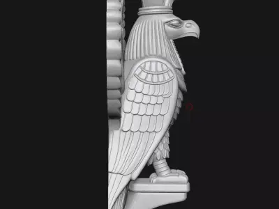 eagle 3D print model