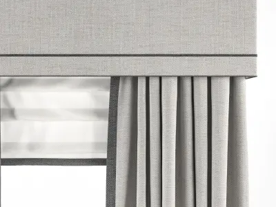 curtain 30 3D model