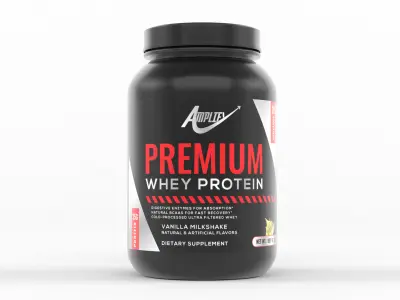 Protein Powder 3D model