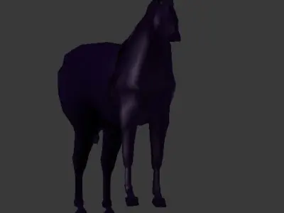 horse 3D model 16