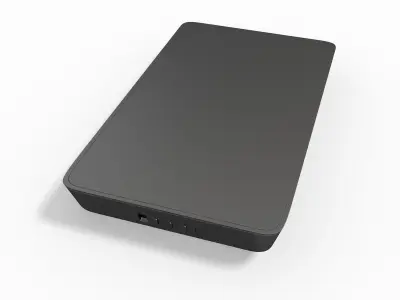External harddisk 3D model
