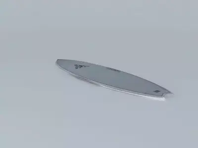 O'Shea Guppy Fish 5'10" Surfboard (Composite) Free 3D model