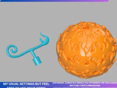 One Piece - Mera-Mera No Mi 3D print model