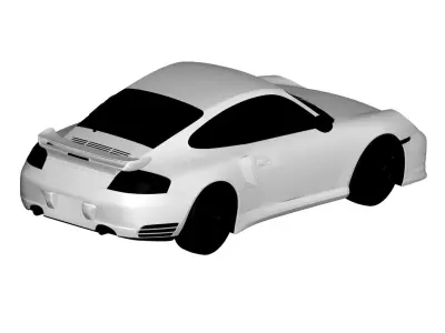 Porsche 911  3D model purchase