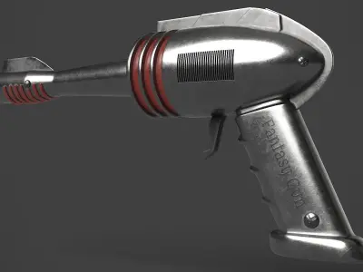 Fantasy Gun 11 3D model