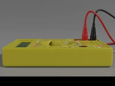 Mini  AVO Meter 3D model