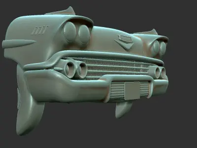 Chevrolet Impala 1958 front stl 3D print model