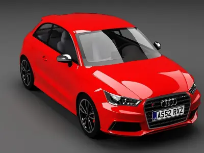 Audi S1 3D model