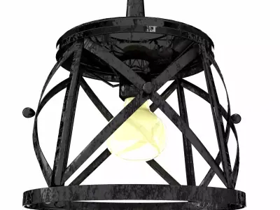 Outdoor street Lights 3D model