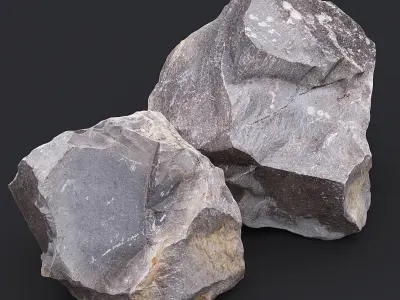 Stone XII 3D model