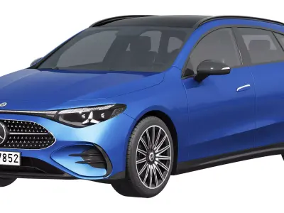 Mercedes-Benz CLA Shooting Brake 2026 3D model