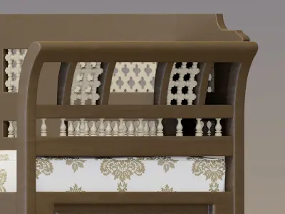 Arabesque sofa 3D model