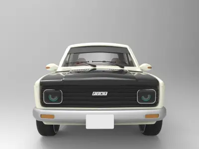 Fiat 128  3D model