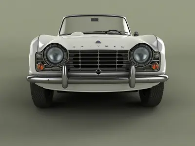Triumph TR4 3D model