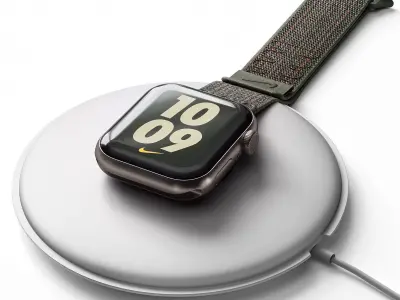 Apple Watch Series 9 Nike Sport Loop Sequoia 3D model