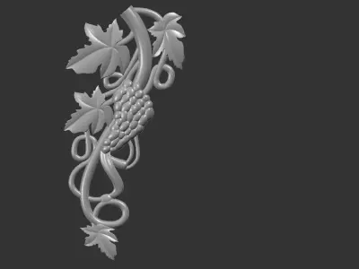 flower design21 3D model