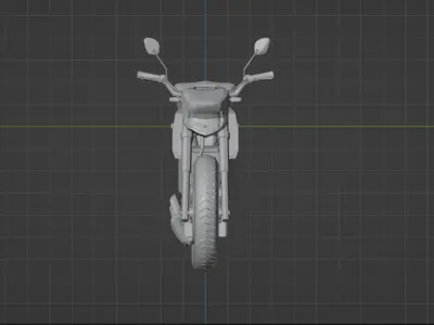 3D Bike model for print Free 3D model