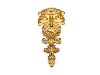 carved classic decorative ornament cnc 3d printing stl 06 3D model purchase