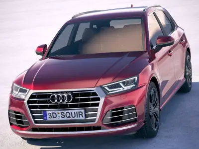 Audi Q5L 2019 3D model