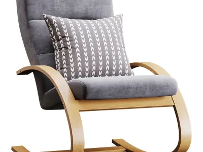 Krosbi Rocking Chair 3D model
