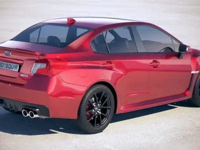 Subaru Impreza WRX 2018 3D model