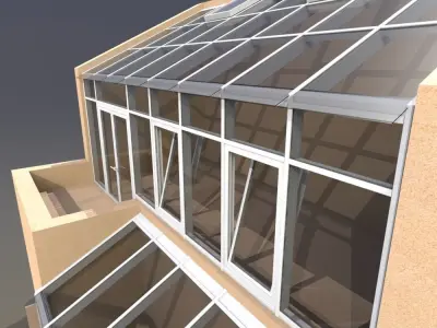 Winter Garden 3D model