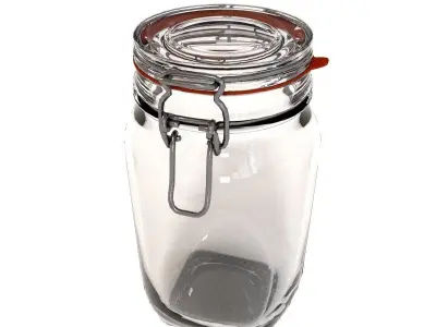 Glass Jar - big 3D model